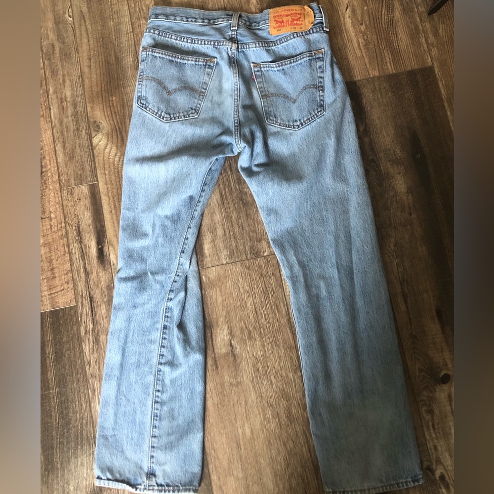 Levi’s Light Blue 501s